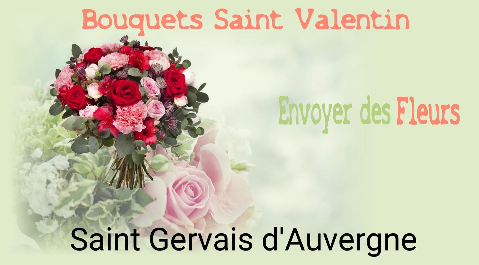 Roses de Saint-Valentin livrées à Saint-Gervais-d'Auvergne